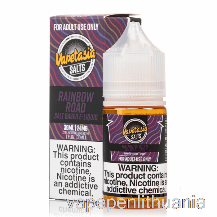 Vaivorykštės Kelias - Vapetasia Druskos - 30ml 48mg Vape Skystis